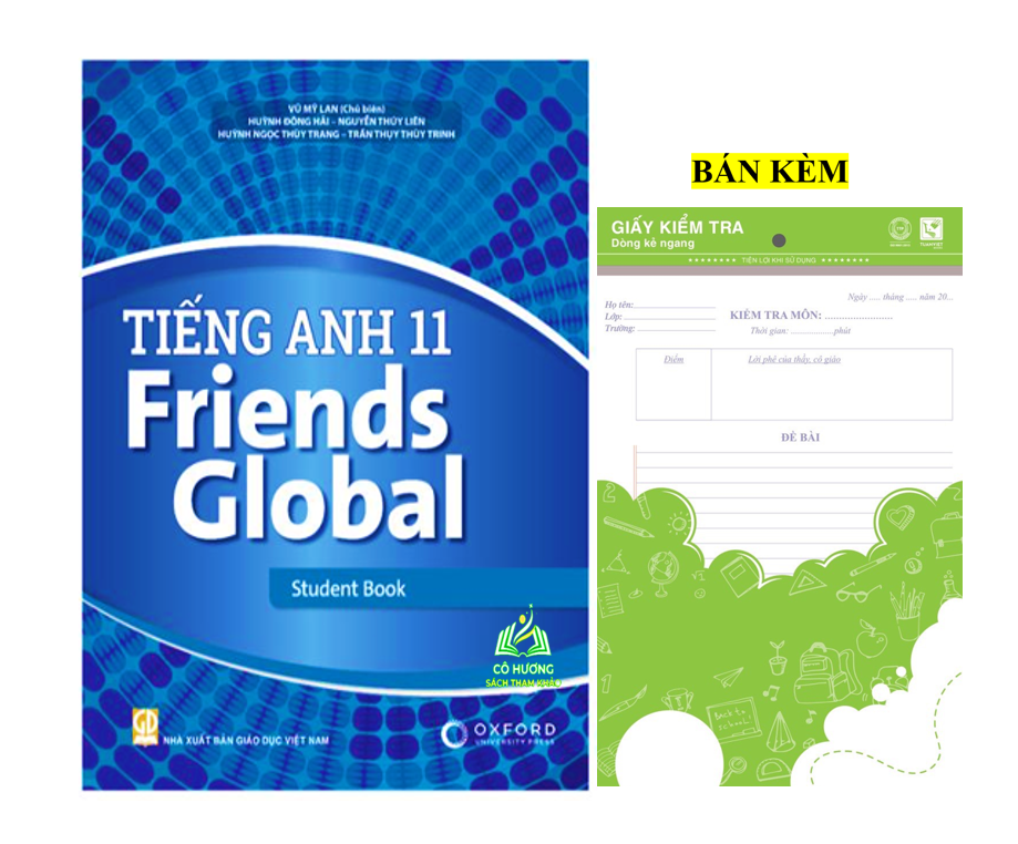 Sách - Tiếng Anh Workbook Lớp 11 - Friends Global #huongbook