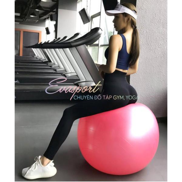 Quần legging cap cao tập gym yoga aerobic nữ AMI MEDEA vải dệt kim co giãn tốt mặc ôm dáng nâng mông tôn vòng 3