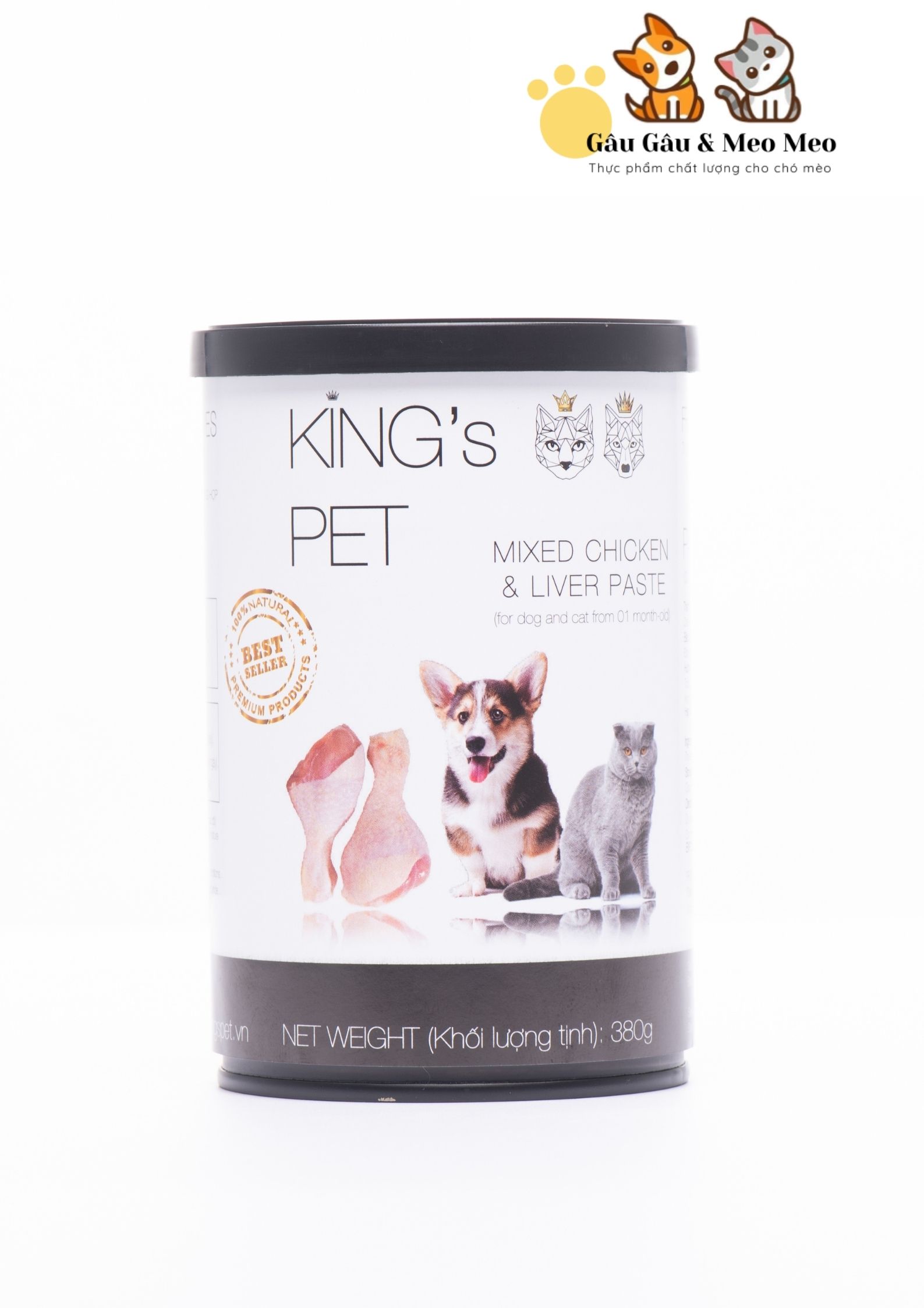 KING'S PET - PATE CHẤT LƯỢNG DÀNH CHO THÚ CƯNG