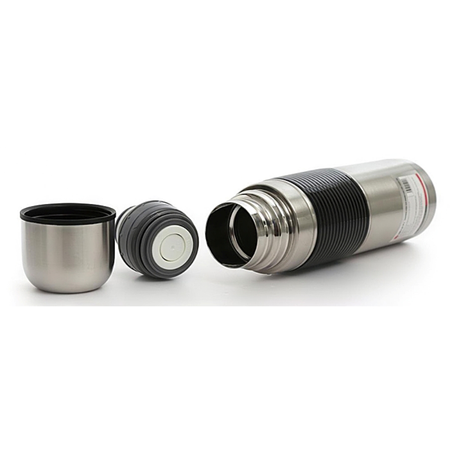 Bình giữ nhiệt 2 lớp inox 304, Tráng Bạc 1000ml S10