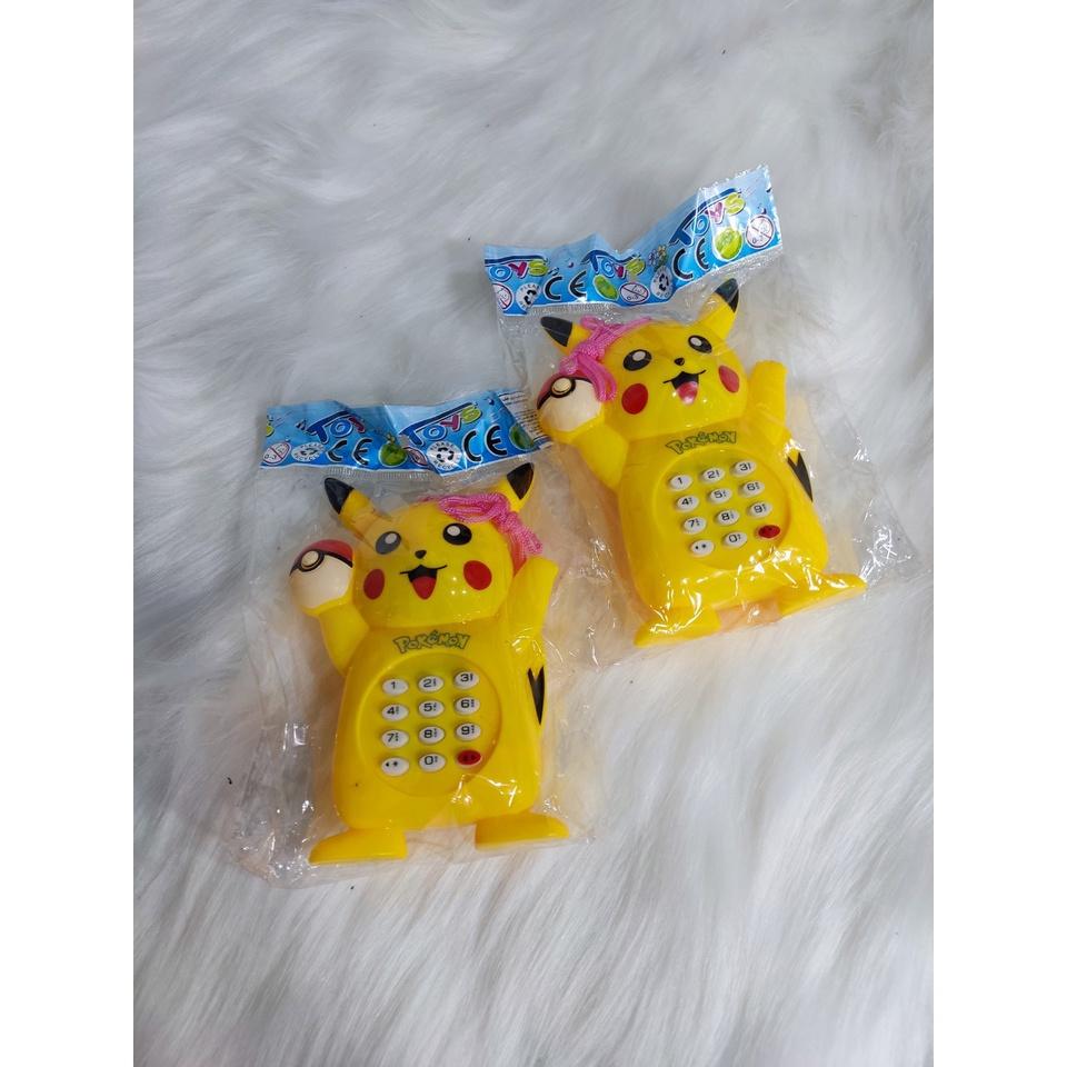 Đồ chơi điện thoai pikachu có nhạc siêu dễ thương