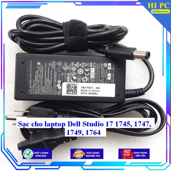 Sạc cho laptop Dell Studio 17 1745 1747 1749 1764 - Kèm Dây nguồn - Hàng Nhập Khẩu