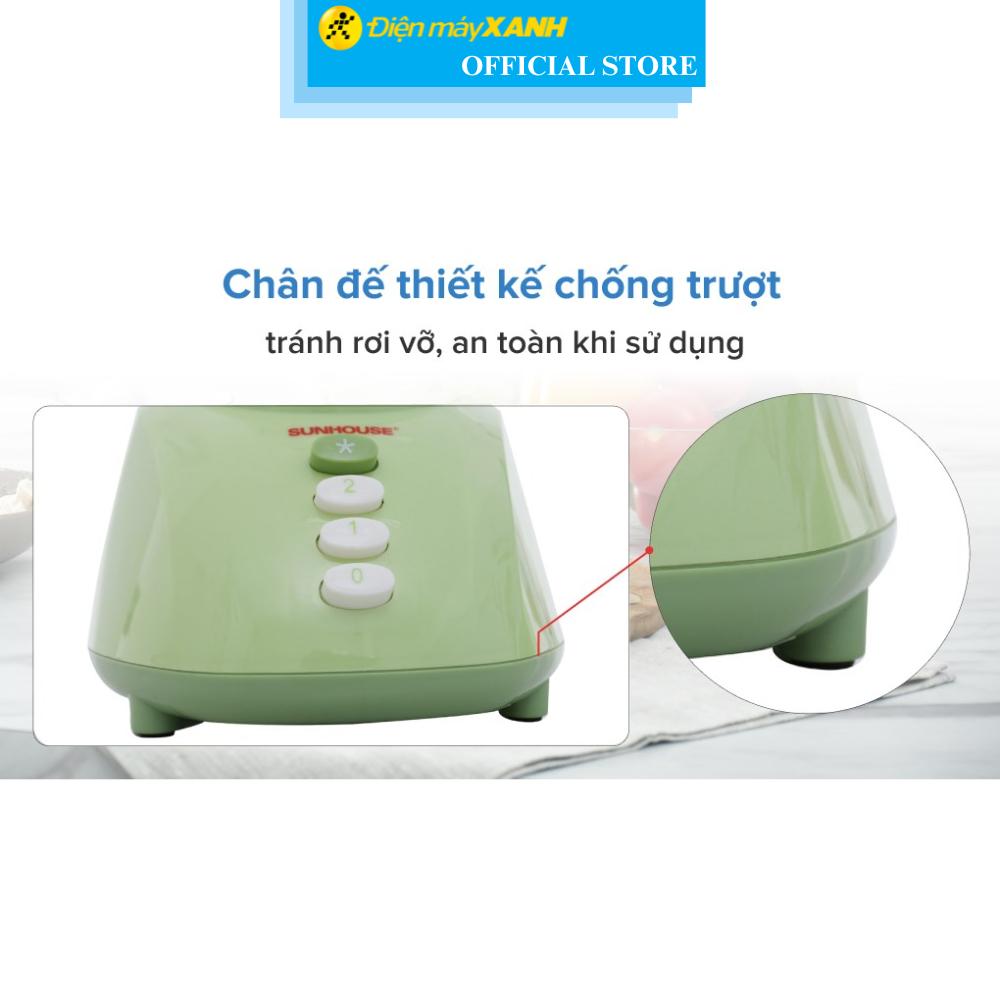 Máy xay sinh tố đa năng Sunhouse SHD 5112 Xanh - Hàng Chính Hãng