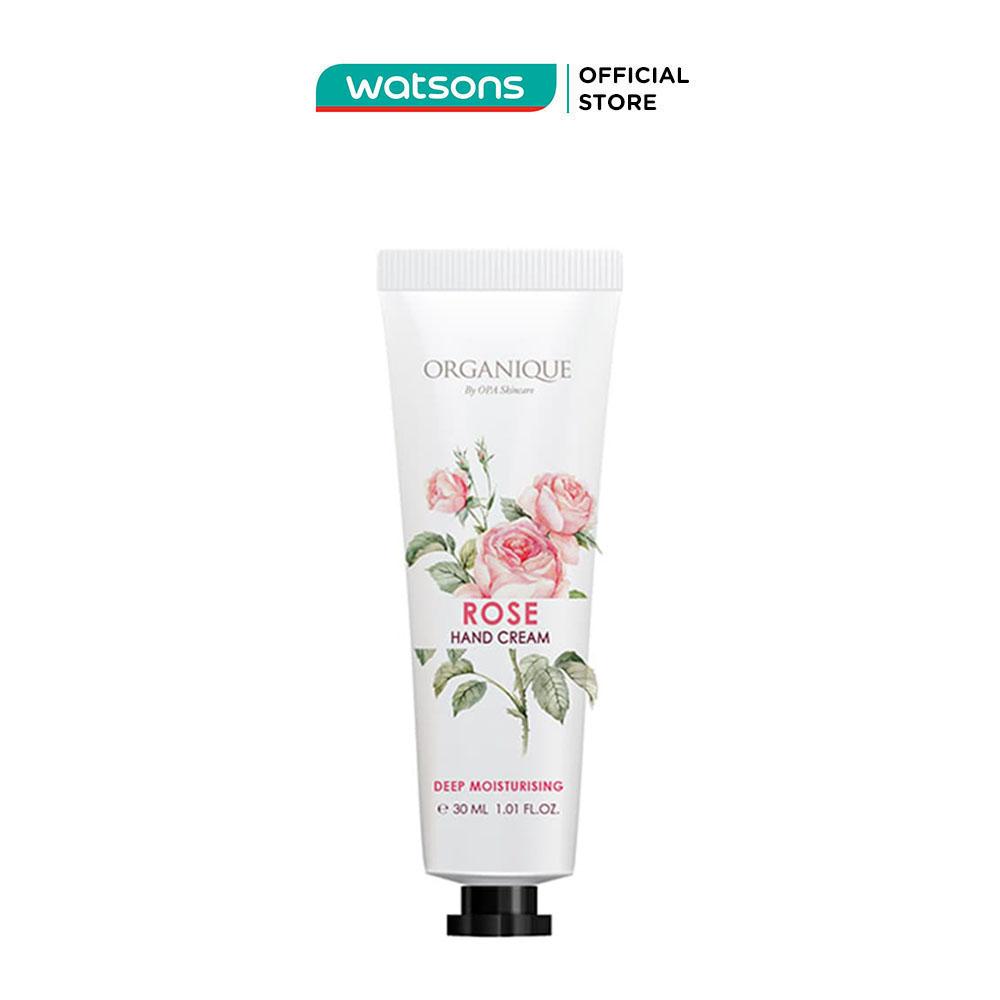 Kem Dưỡng Tay Organique Hoa Hồng Rose Hand Cream 30ml