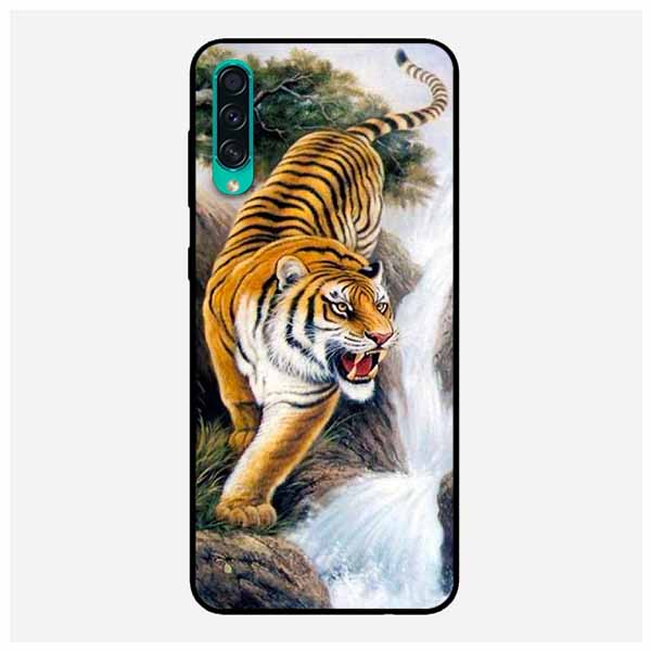 Ốp Lưng in cho Samsung A50s Mẫu Nền Hổ Mẫu 2 - Hàng Chính Hãng