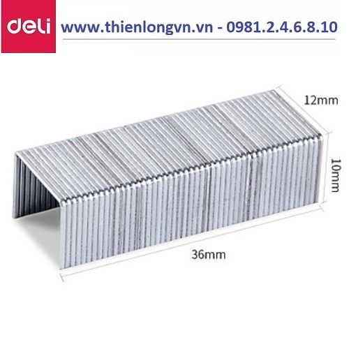 Ghim dập - kim bấm 23/10 Deli - E0015