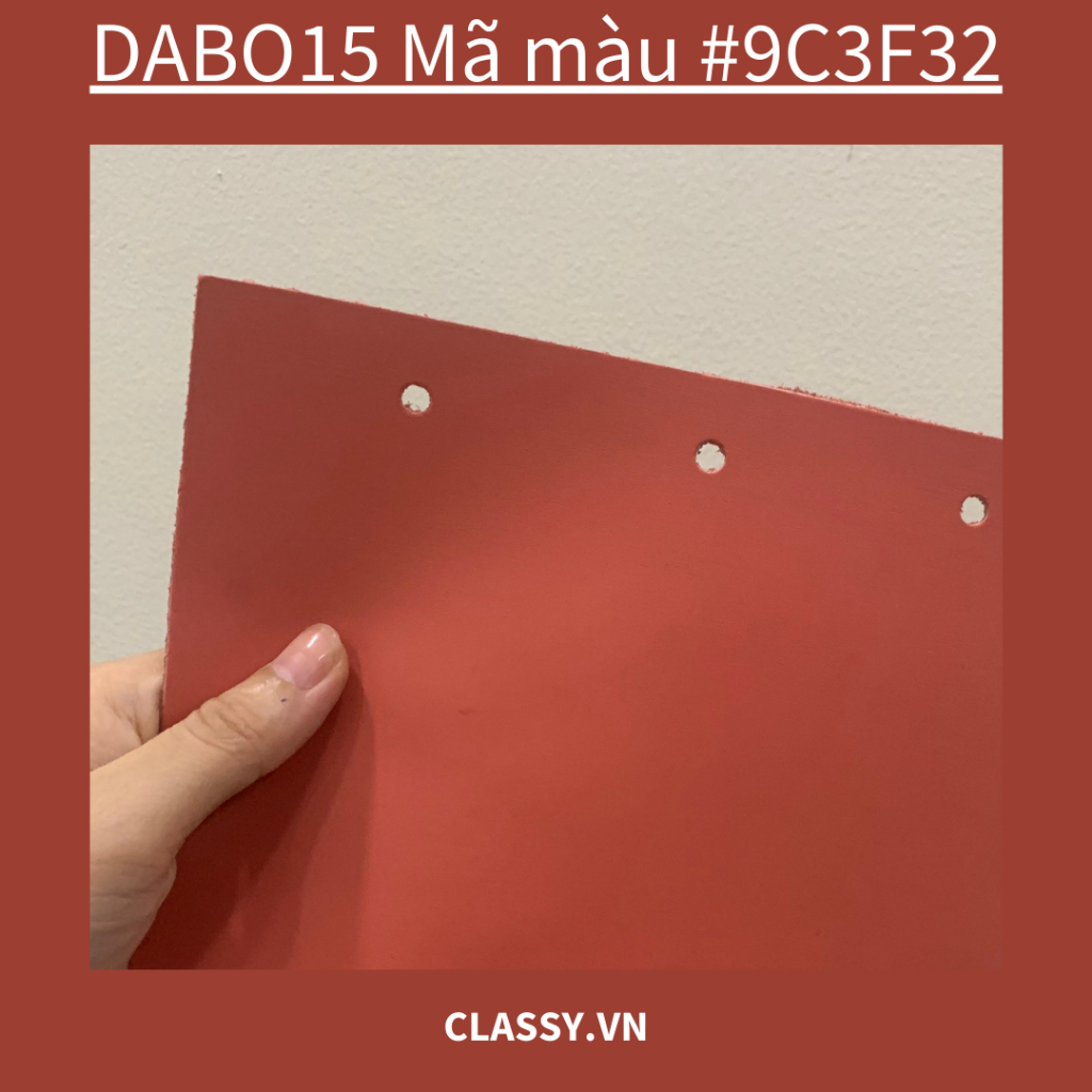 Da bò thuộc miếng làm bằng da bò thật kích thước 190 X 280 MM dùng làm lót chuột hoặc nguyên liệu làm ví da bao da
