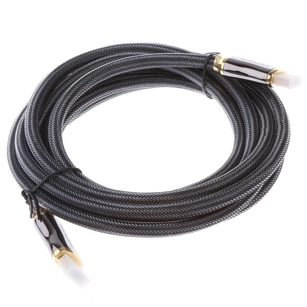 Braided HD HDMI Cable V2.0 High Speed for HDTV Sony PS4 XBox 1080P