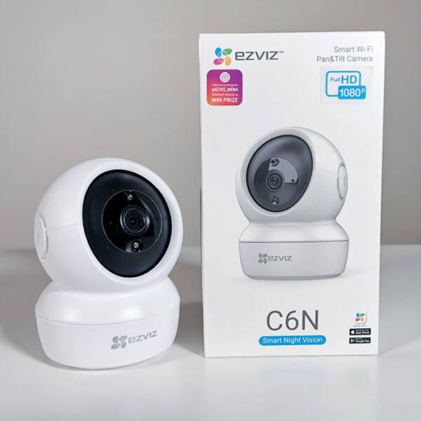 Camera wifi Ezviz C6N không dây xoay 360 độ đàm thoại 2 chiều - Hàng chính hãng