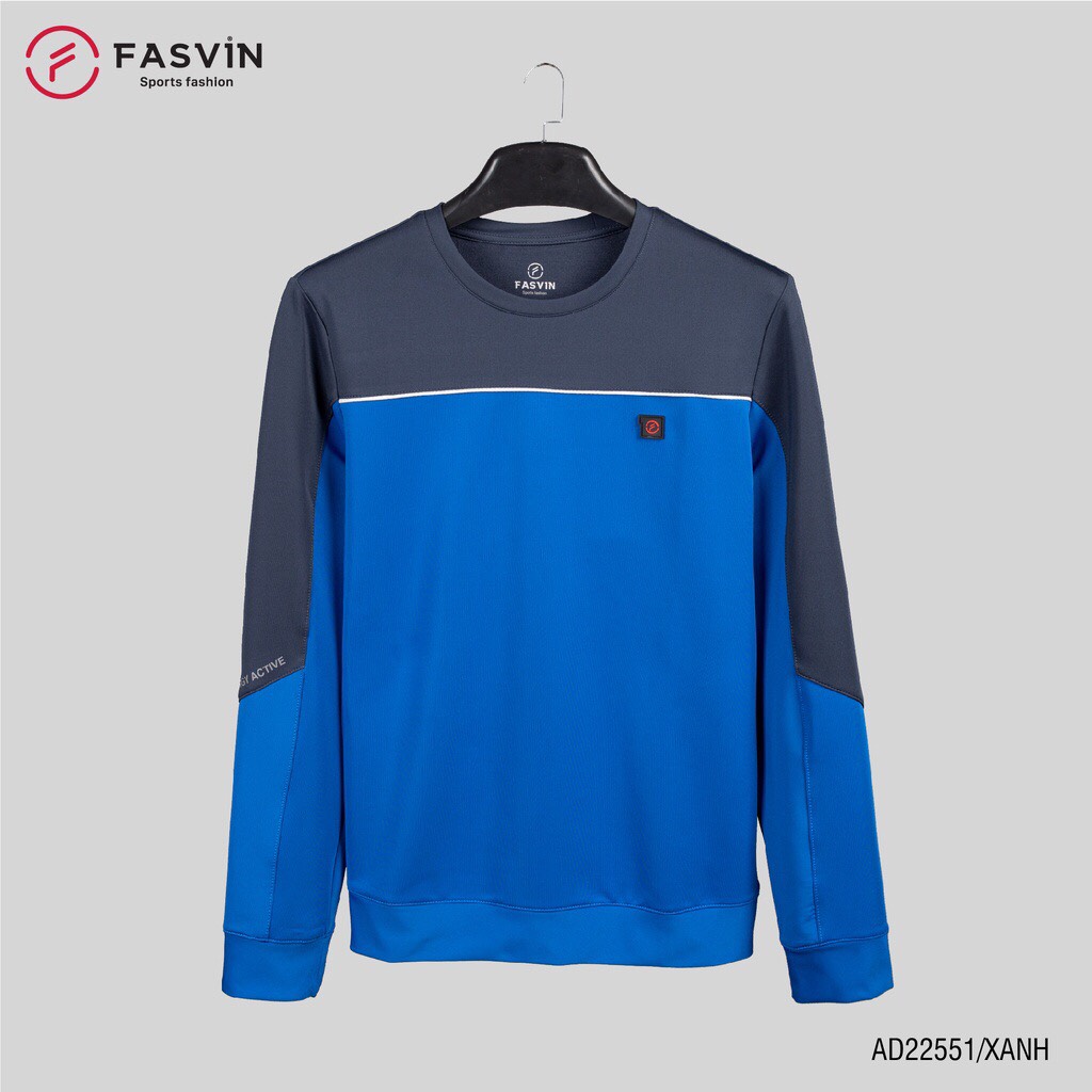 Áo thể thao nam Fasvin AD22551.HN chất vải mềm mại co giãn thoải mái.