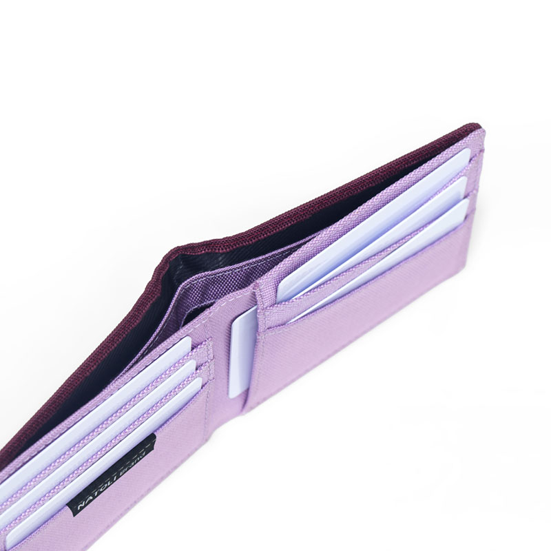Ví ngang nam Simple Horizontal Wallet chính hãng NATOLI đựng tiền, thẻ nhiều ngăn nhỏ gọn cao cấp