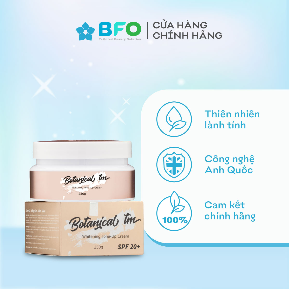 Kem Dưỡng Trắng Body Tami Natural Bật Tone Không Bết Rít  250gr