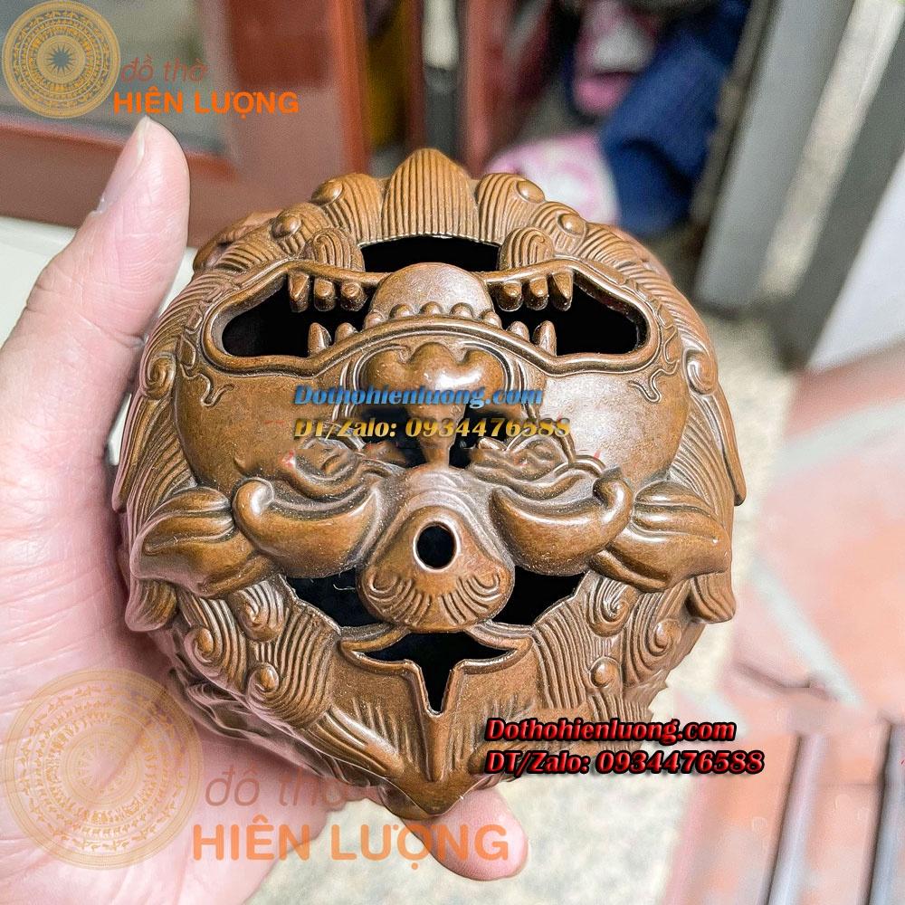 Lư Xông Trầm Nghê Bằng Đồng Các Mẫu Màu Xanh Đen Và Màu Nâu Có Hộp Đựng Đi Kèm Đẹp Tinh Xảo