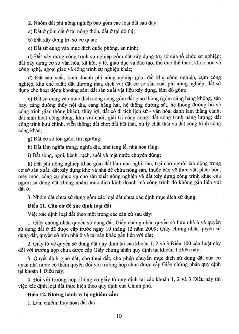 Hệ Thống Toàn Văn Luật Đất Đai Và Các Nghị Định, Thông Tư, Quyết Định Hướng Dẫn Thi Hành