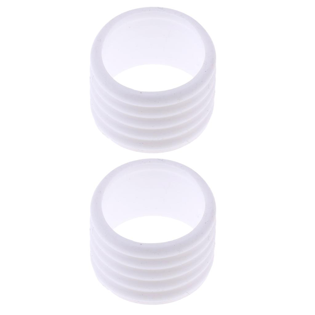 2 Pieces Durable Badminton Tennis Racket Fix Rings Protector Band Overgrip Accessories
