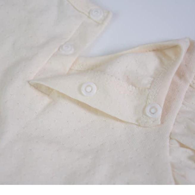 Váy cánh tiên MOMMY'S CARE 100% cotton hữu cơ tự nhiên không tẩy nhuộm hóa chất an toàn cho bé sơ sinh
