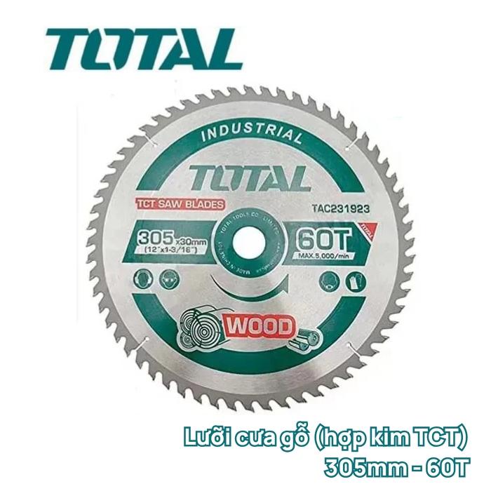 LƯỠI CƯA GỖ (HỢP KIM TCT) TOTAL TAC231923 - HÀNG CHÍNH HÃNG
