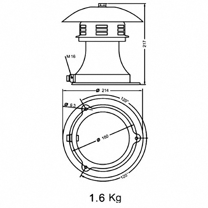 Còi báo động công nghiệp LK-SCT