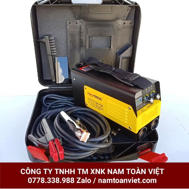 MÁY HÀN PROTECH 220 DÙNG QUE HÀN 2.5 ĐẾN 4.0 HÀN ĐƯỢC KHI ĐIỆN YẾU