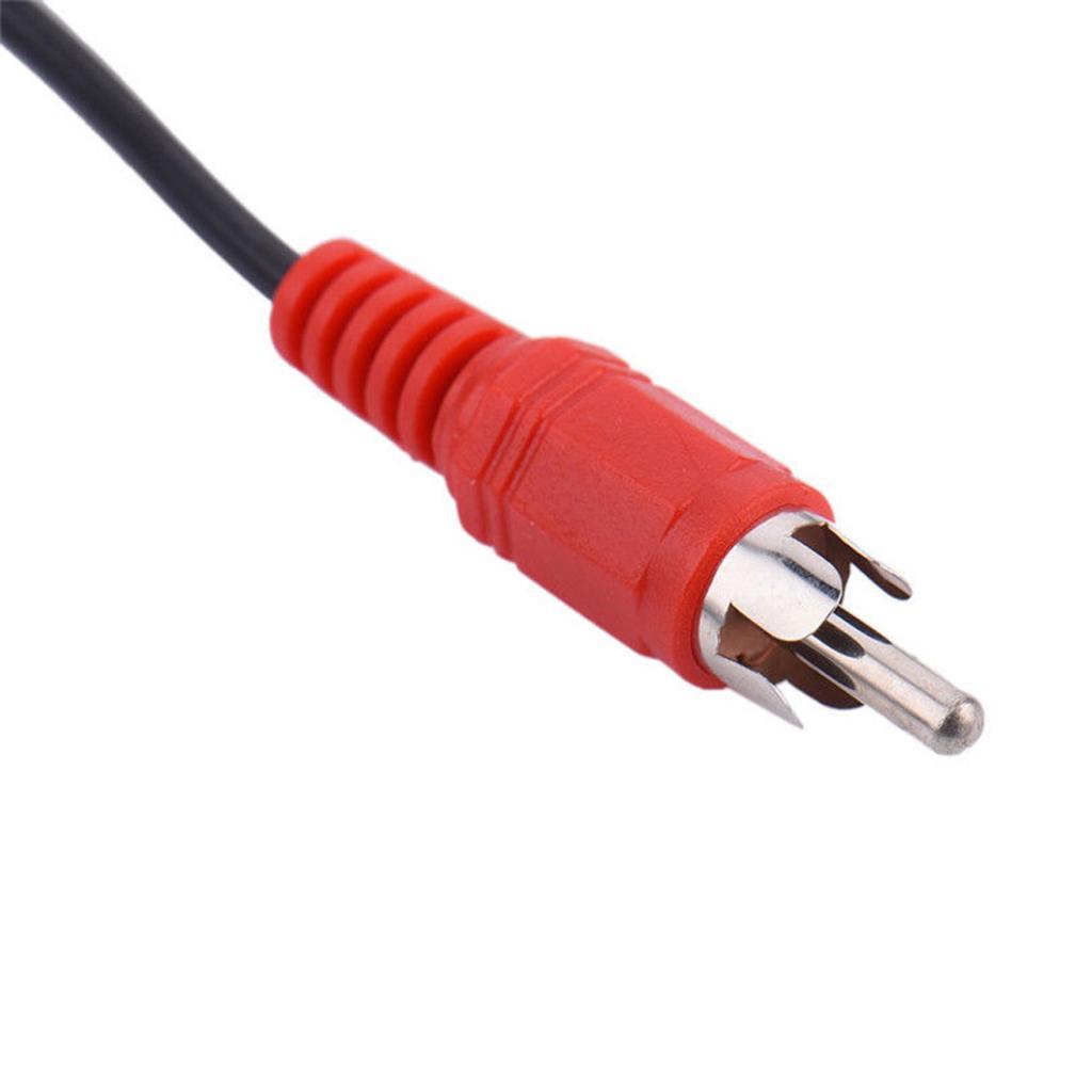 2x 3.5mm Female to 2RCA Y Cable Aux Audio Headphone Converter Adapter