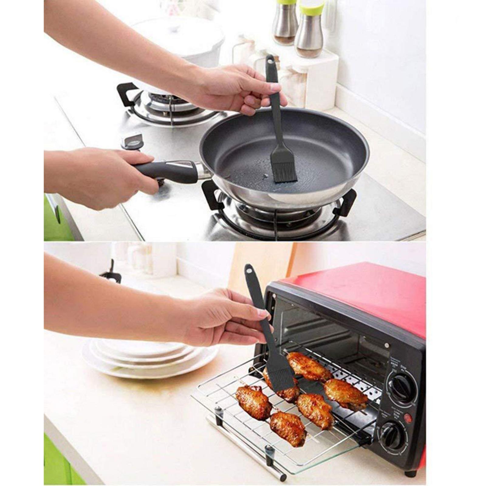 Silicone Spatulas, Kitchen Utensils Heat Resistant Silicone Kitchenware, Non-Stick Kitchen Baking Cooking Tools, Kitchen Gadgets Utensil Sets