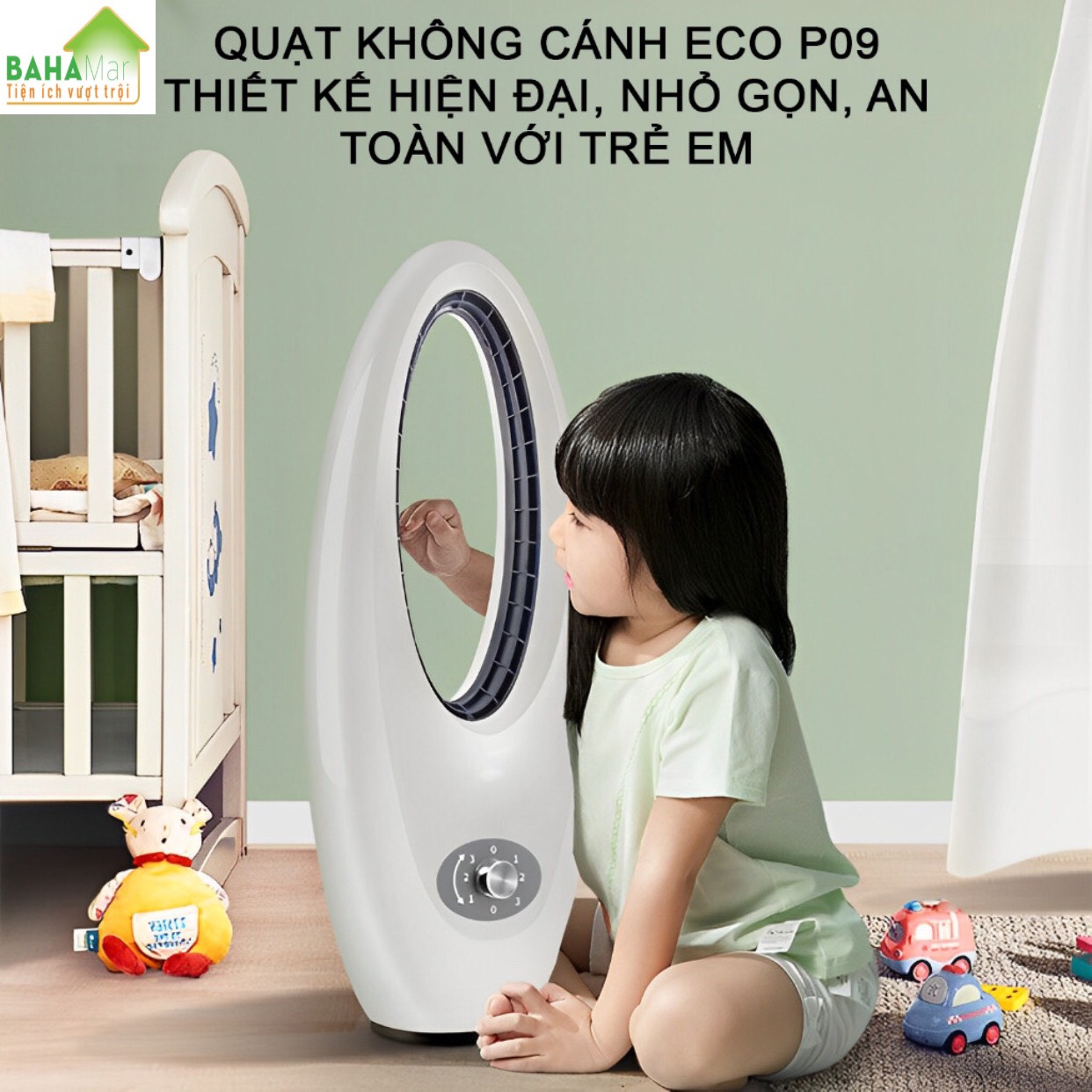 QUẠT THÁP KHÔNG CÁNH SIÊU ÊM TIẾT KIỆM ĐIỆN, XOAY ĐẢO KHÔNG KHÍ TIỆN LỢI "BAHAMAR" công nghệ mới, siêu êm, siêu tiết kiệm điện
