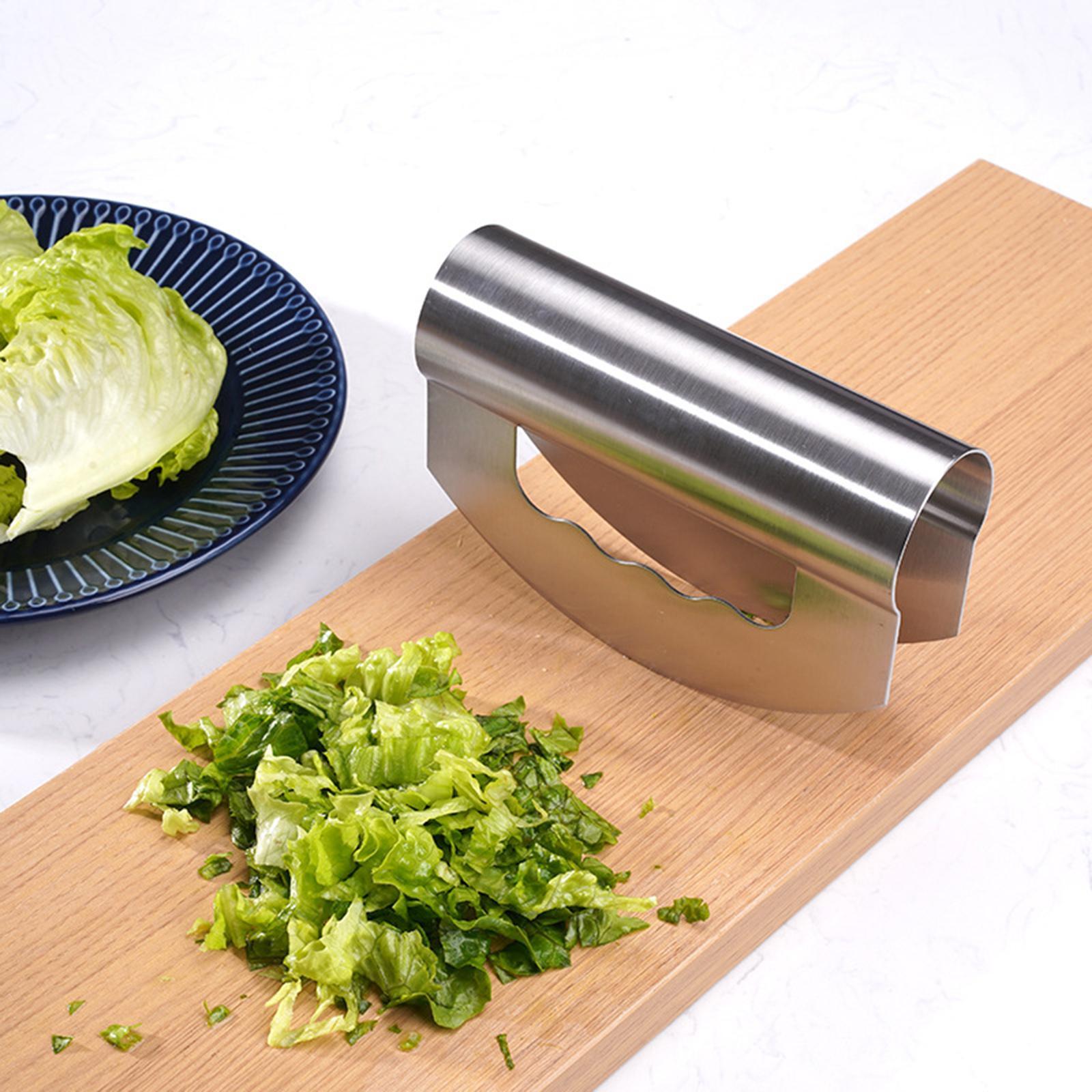 Salad  Chopper w/ Protective  for Salad and Vegetable Mincing