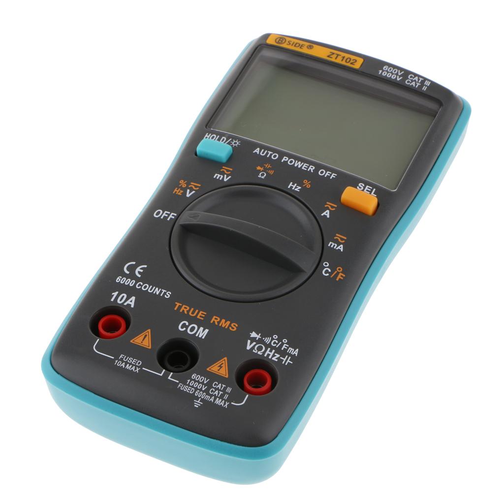 Portable LCD Digital Multimeter Volt Meter Ammeter Ohmmeter Tester Tool New
