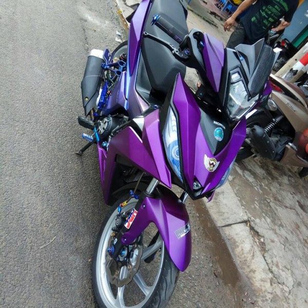 COMBO Sơn xịt Samurai Kurobushi - Màu tím đậm Yamaha UC+ TC Y9014