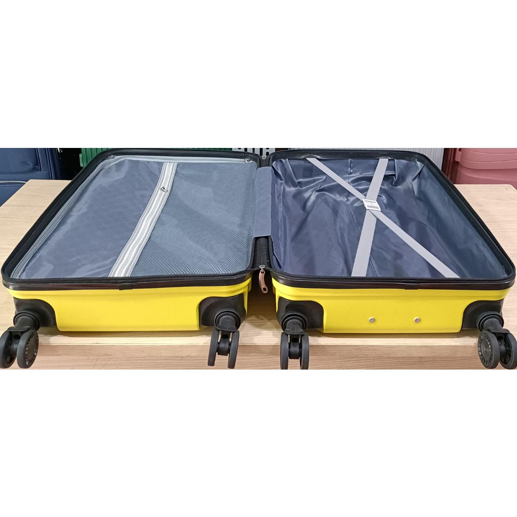 Vali Kéo Du Lịch Bọc Góc NiceVila - Vali nhựa Thời Trang 20/24 inch - Vàng (Bọc Góc)