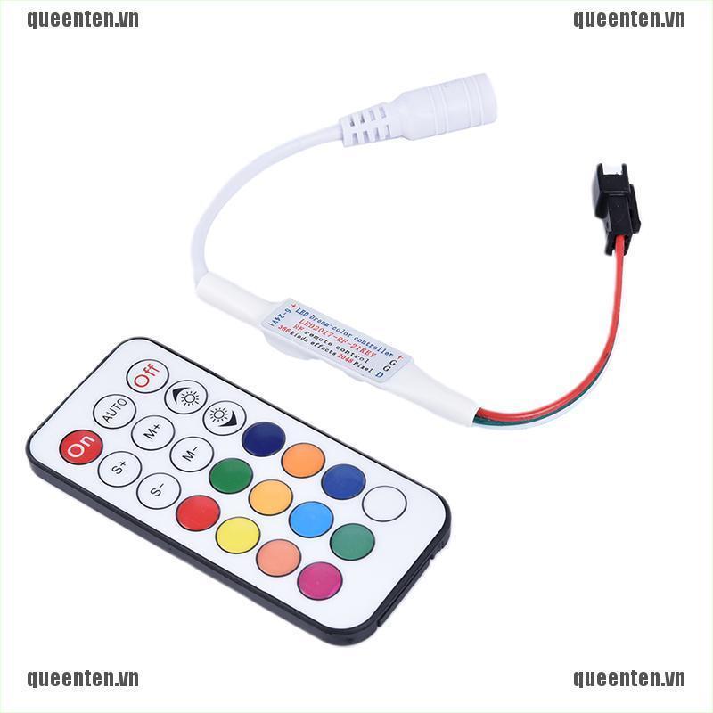 21Key RF LED Strip Light Remote Controller For WS2811/2812/1903 Strip Light QUVN