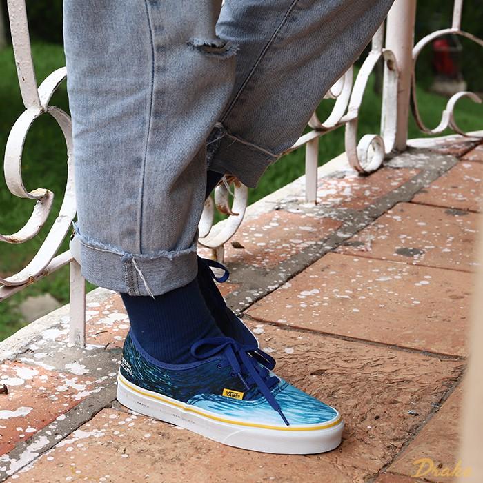 GIÀY sneaker Vans UA Authentic National Geographic - VN0A2Z5I002 - 5.5