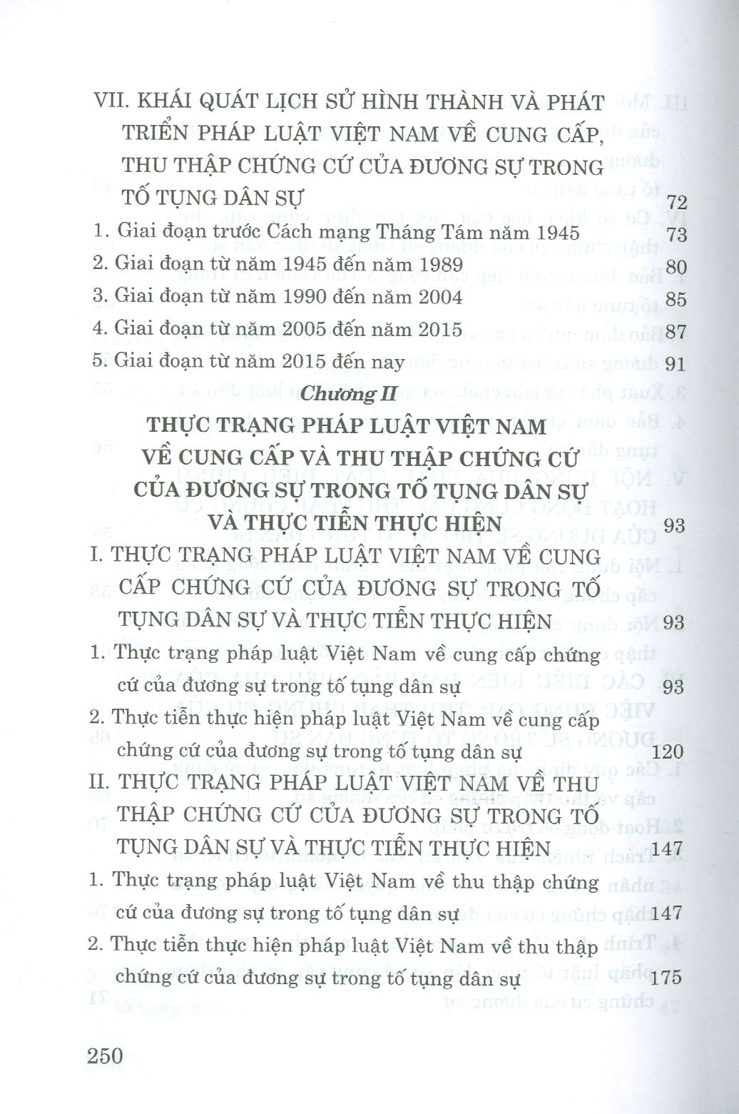 CUNG CẤP, THU THẬP CHỨNG CỨ CỦA ĐƯƠNG SỰ TRONG TỐ TỤNG DÂN SỰ VIỆT NAM