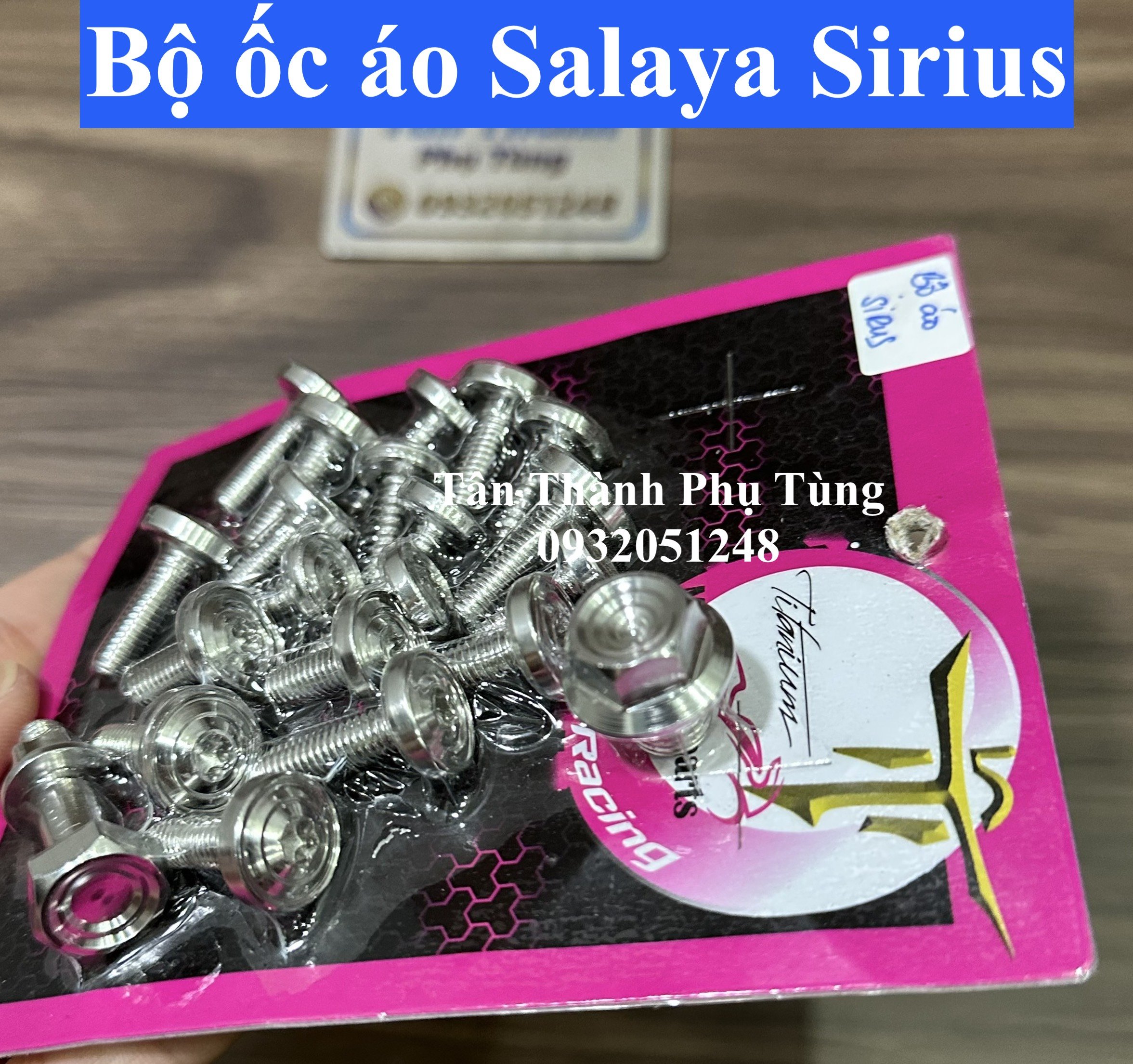 Bộ ốc áo Salaya dành cho Sirius đầu Thái