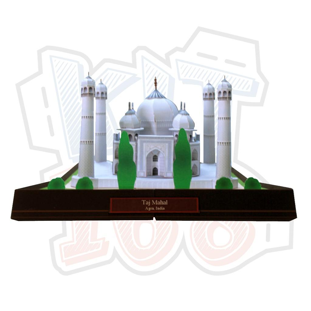 Mô hình giấy kiến trúc Lăng mộ Ấn Độ Taj Mahal – India