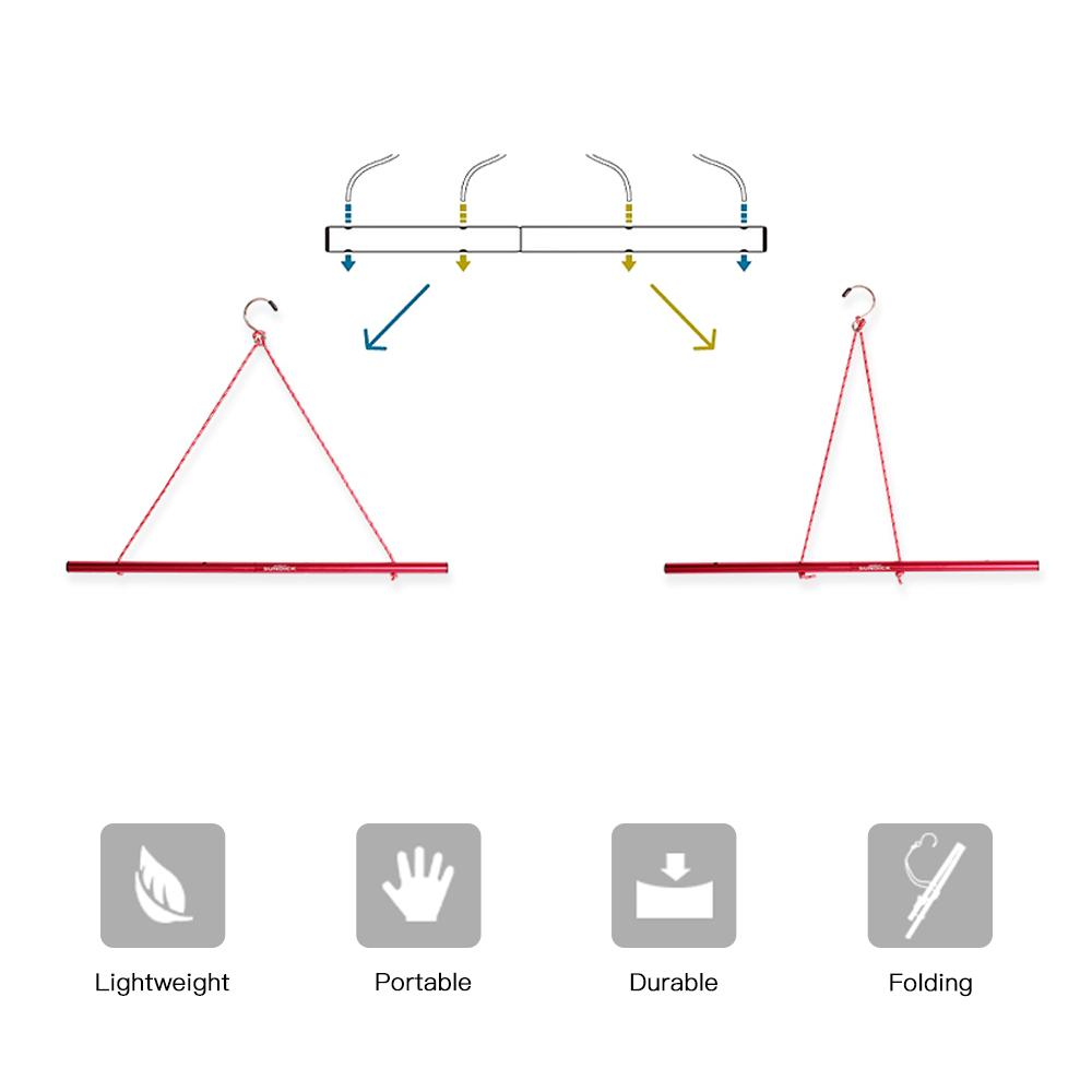 Móc treo đồ ngoài trời bằng hợp kim nhôm siêu bền