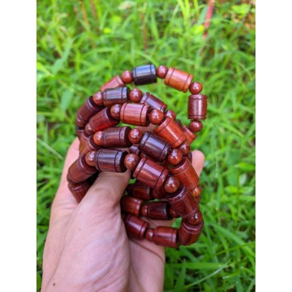 Vòng lắc tay nam gỗ chuỗi hạt trúc 12 ly cẩm lai loại đẹp