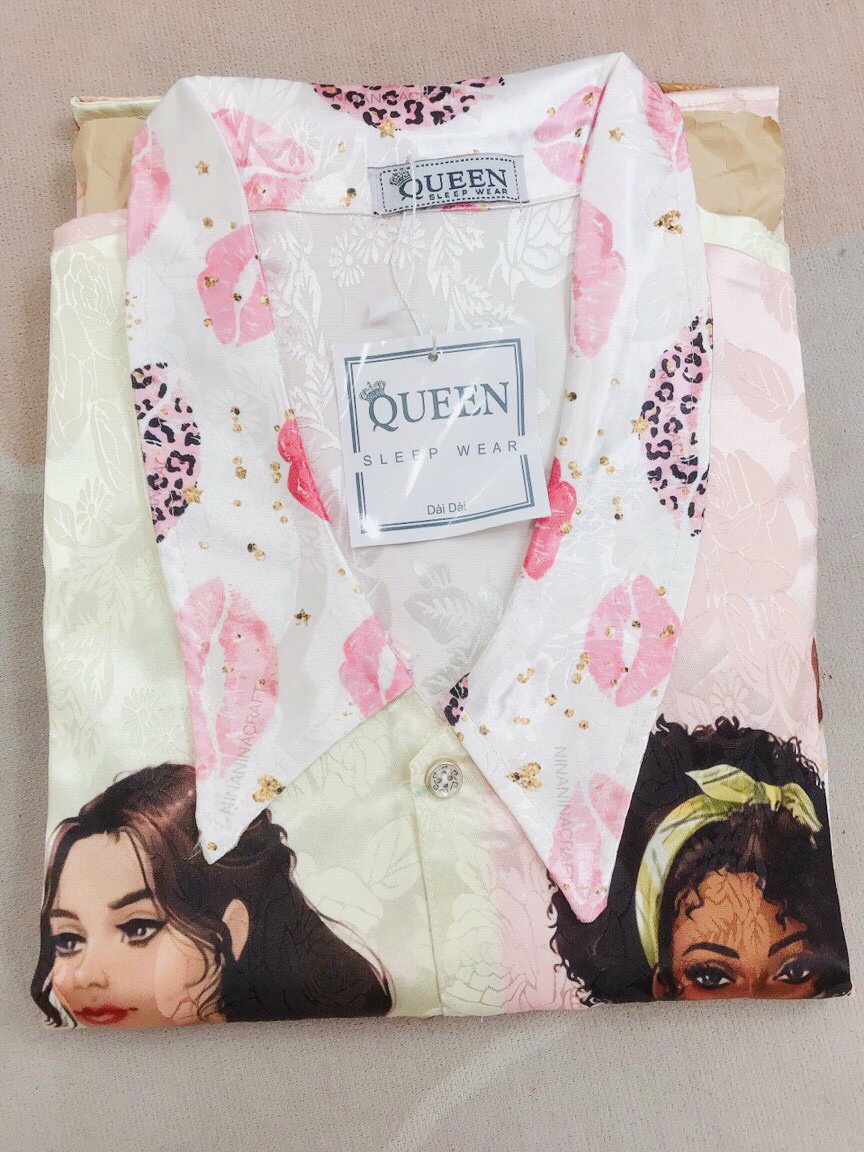 Bộ PIJAMA LỤA LATIN CỰC XINH
