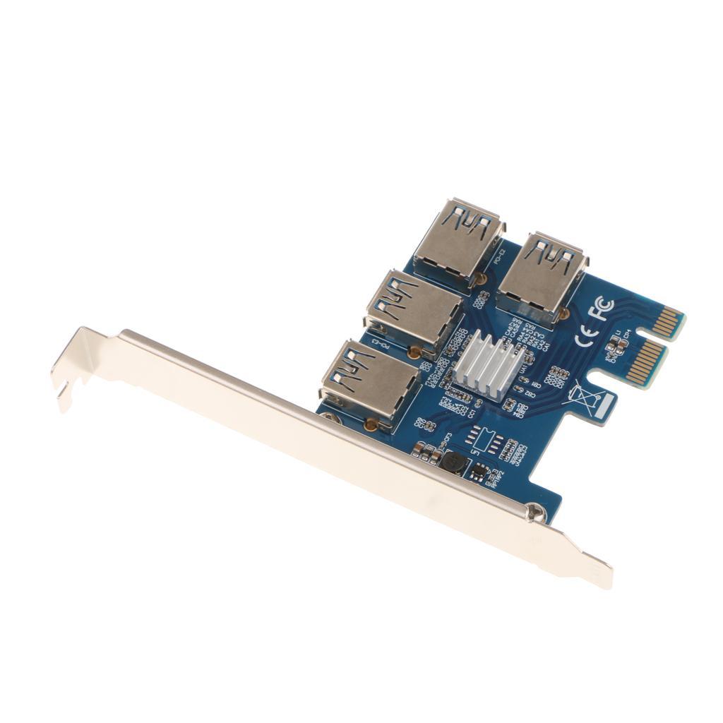 PCI-E Expansion Card PCI-e1x to 16x Riser Adapter Card High- Transmission