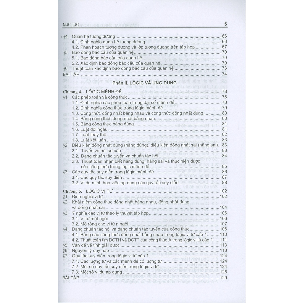 Toán rời rạc ứng dụng trong tin học