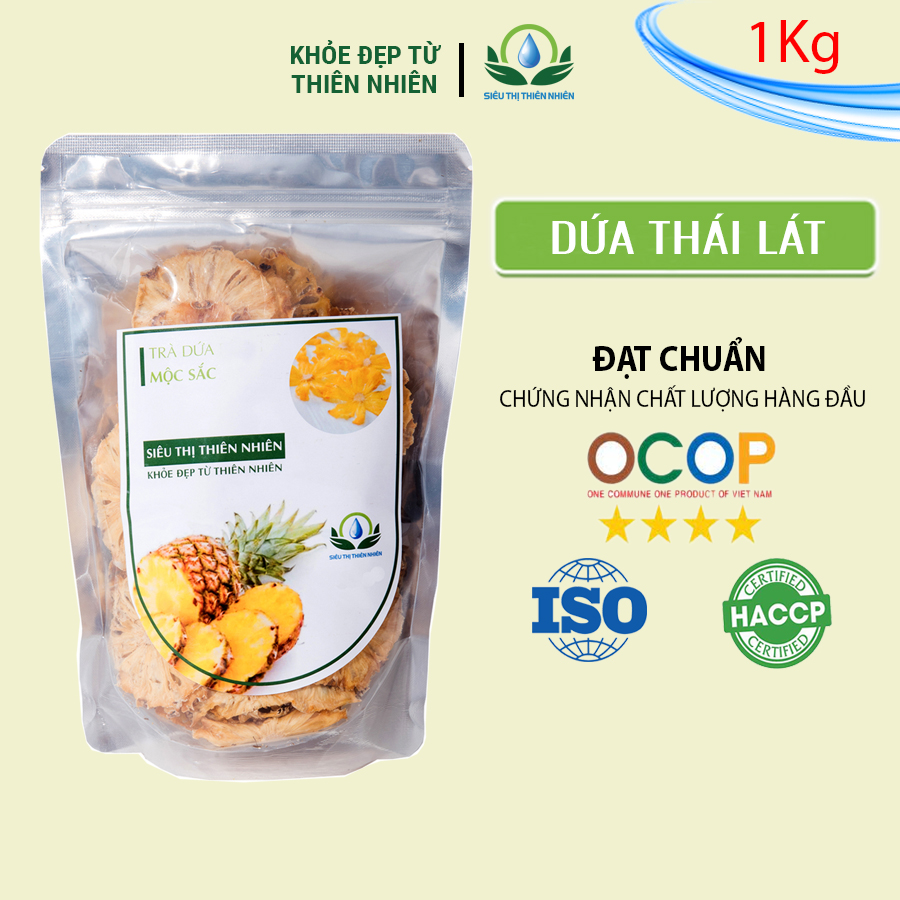 Trà Dứa Rừng Thái Lát Sấy Khô Mộc Sắc 1Kg