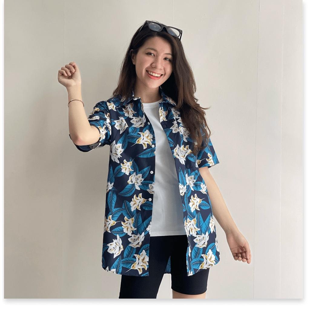 ÁO SƠ MI FORM RỘNG DÀNH CHO NỮ HOẠ TIẾT ĐỘC LẠ/ CÓ ĐẦY ĐỦ SIZE KME FASHION