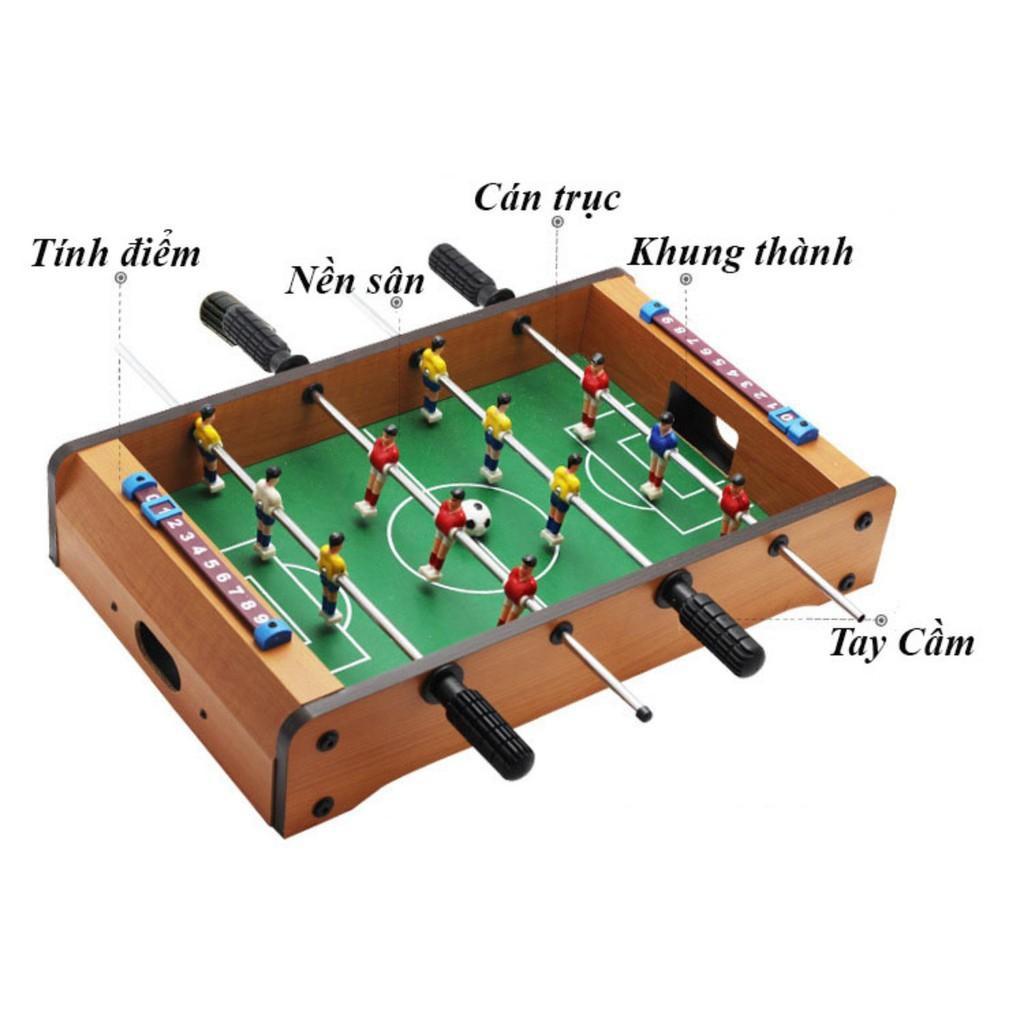 Bàn bi lắc,Đồ chơi bàn bi lắc bóng đá Table Top Foosball  dành cho bé yêu thích thể thao