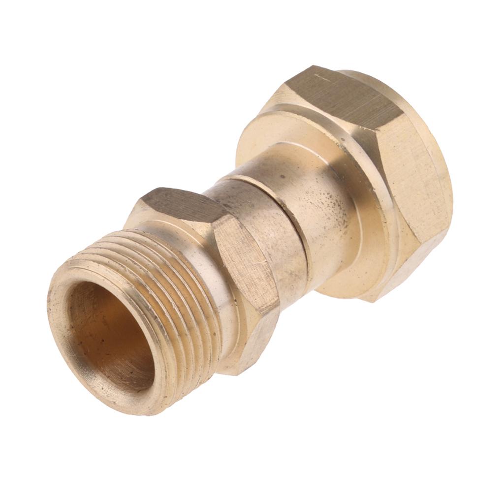 Áp Lực Xoay Đồng Vòi Khớp Nối Kết Nối Công Cụ 22mm M Đến 22mm F