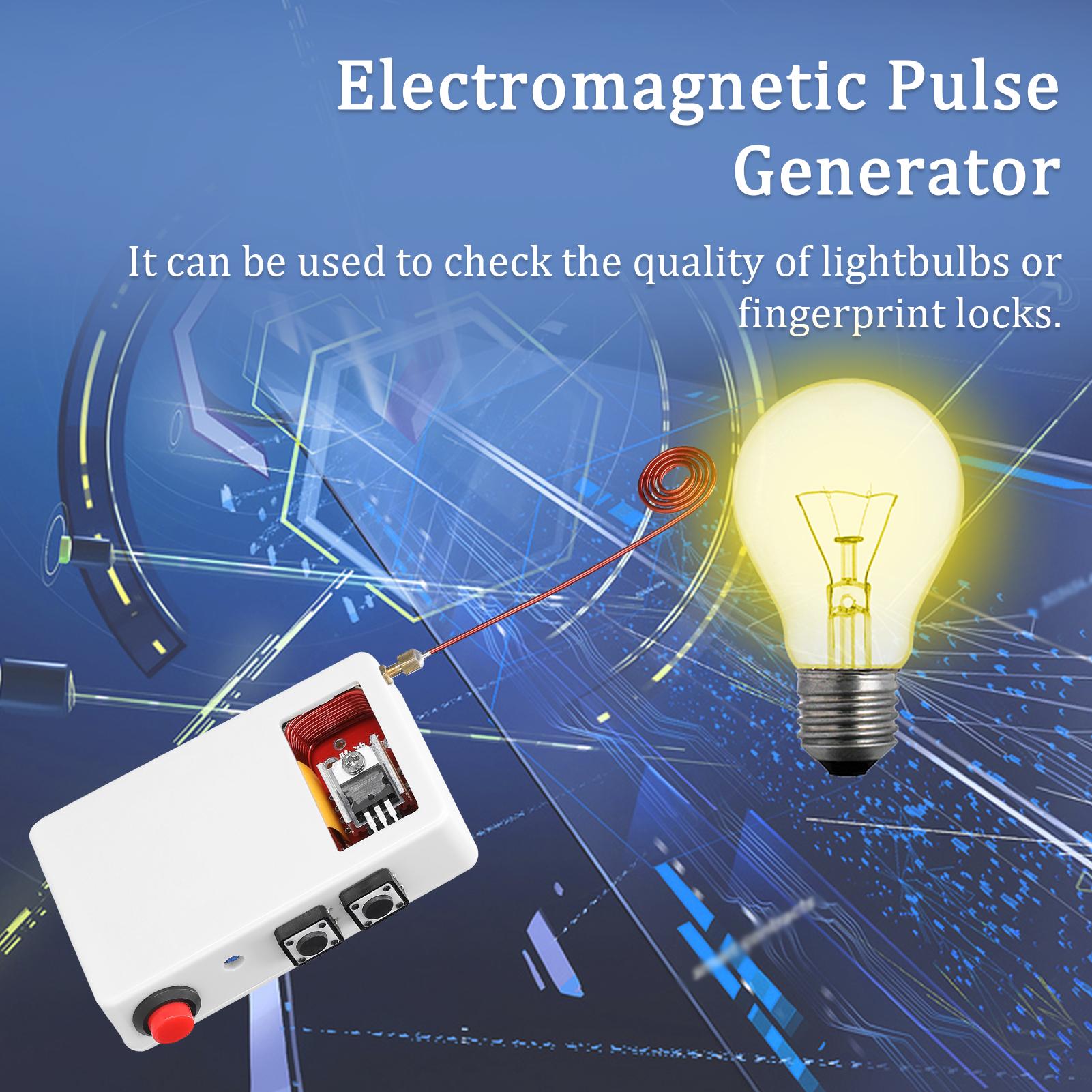 Multifunctional 150Mhz High Frequency EMP Generator Electromagnetic Pulse Generator Fingerprint Lock Detector LightBulb Detector