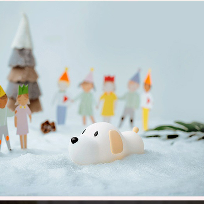 Đèn ngủ không dây cún con 