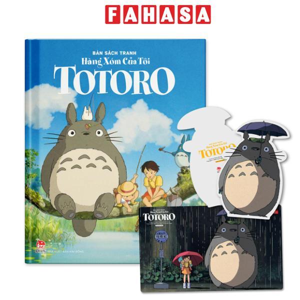 Sách - Bản Sách Tranh Hàng Xóm Của Tôi Totoro - Tặng Kèm Bookmark + Card PVC