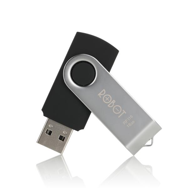 USB 8GB/16GB ROBOT RF108/RF116 – USB 2.0 Kết Nối Nhanh, Chống Bụi – HÀNG CHÍNH HÃNG