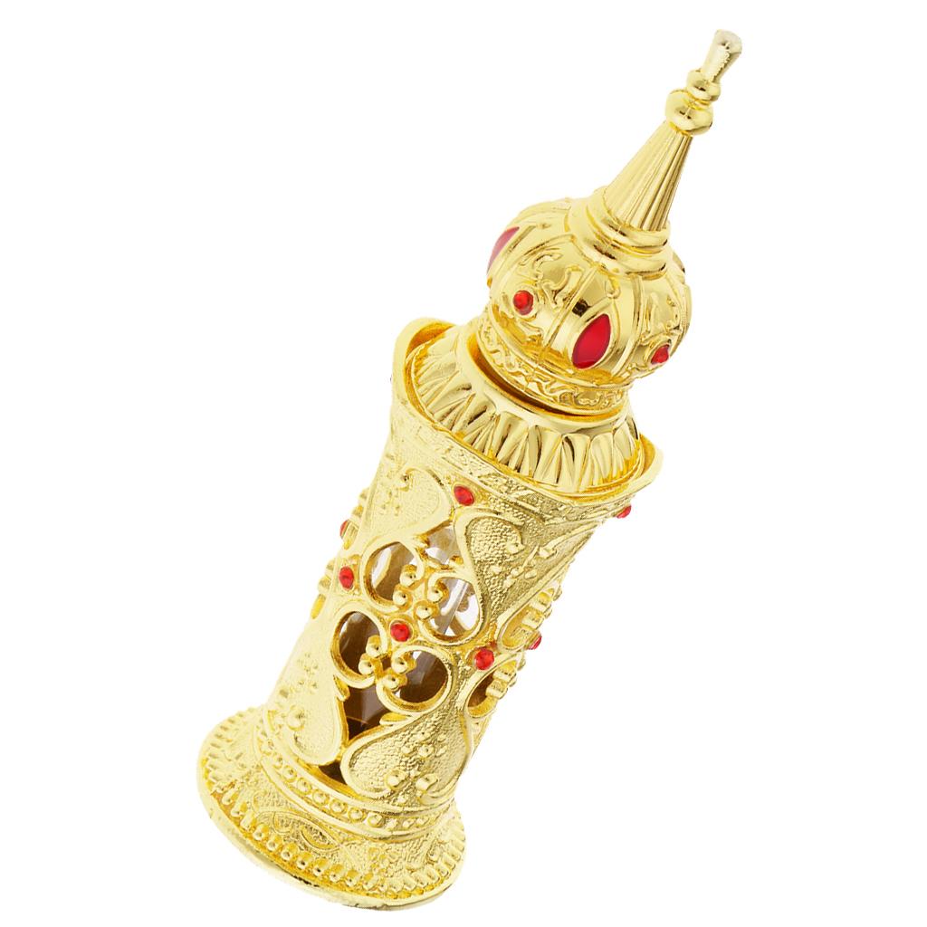 Antiqued Metal Hương Chai Tinh Dầu Chai Chai Nước Hoa