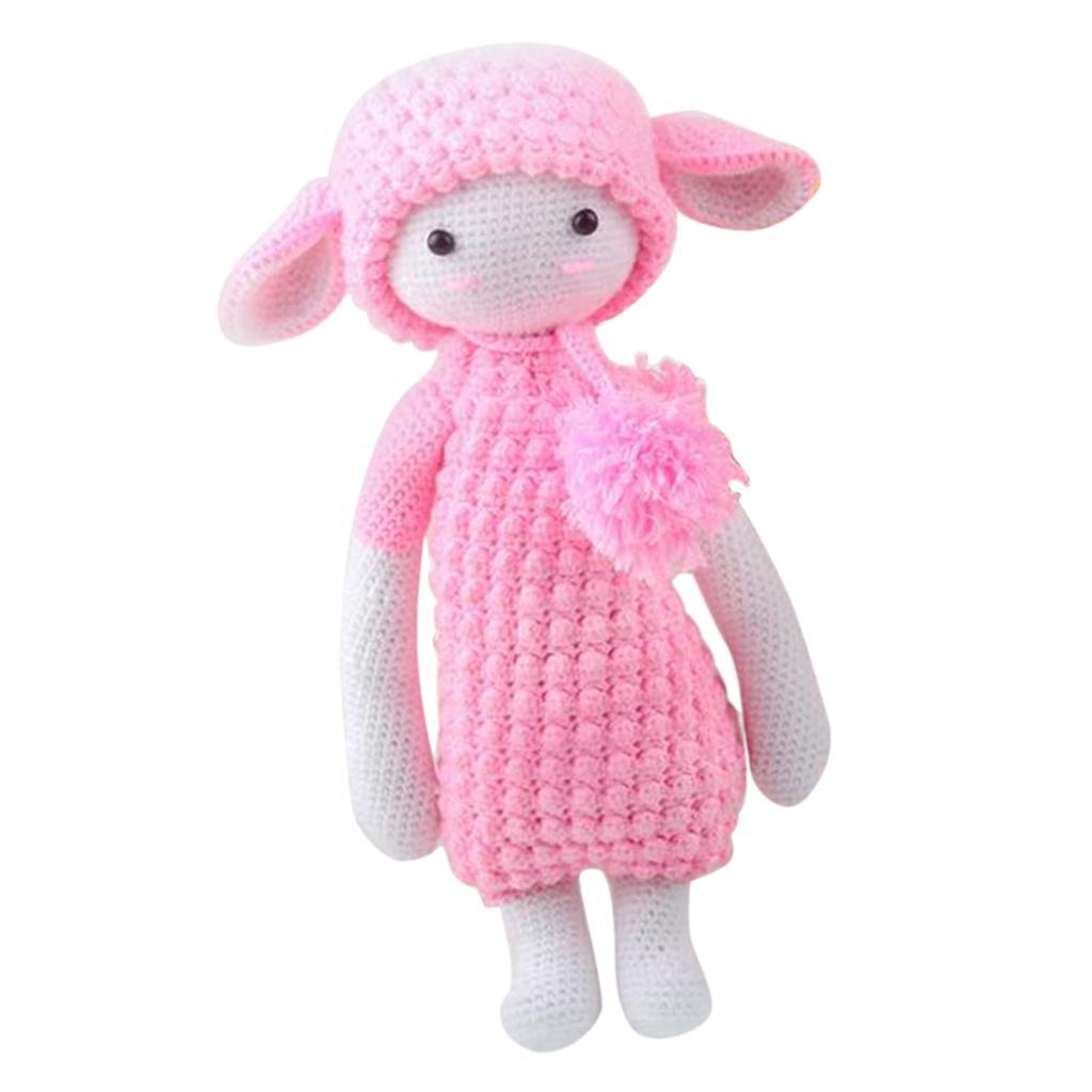 Lamb Doll Crochet Kit Crochet Characters For Beginners DIY Kit Stuffed Toy